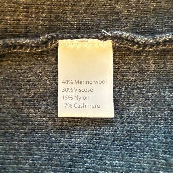 Benedetta B. black long sleeve collared soft blazer jacket women's size medium - Picture 10 of 11